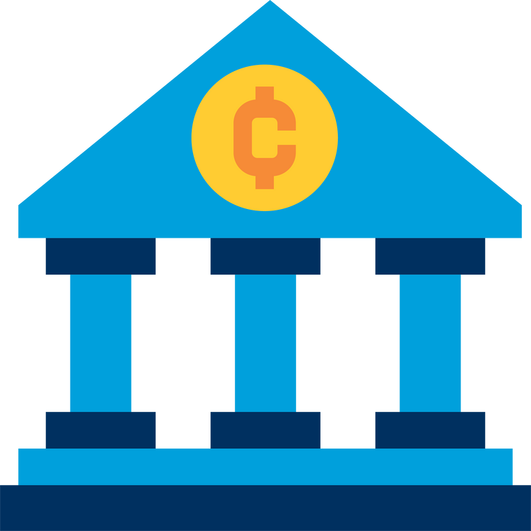 Bank broker exchange  flat clipart png.